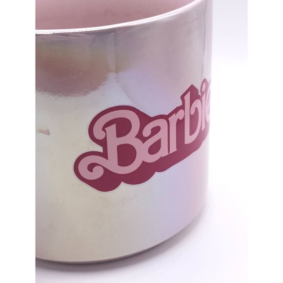 Barbie Iridescent Stoneware Mug 2023 Mattel Exclusive 15 Oz - Picture 12 of 12
